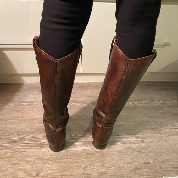 Frye knee high button boot - Picture 3 of 6